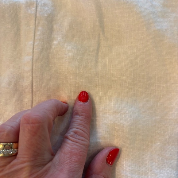 White 100% Linen Pocketed Skirt by MNG Mango, XS, Trending Summer Boho Airy - Picture 12 of 16